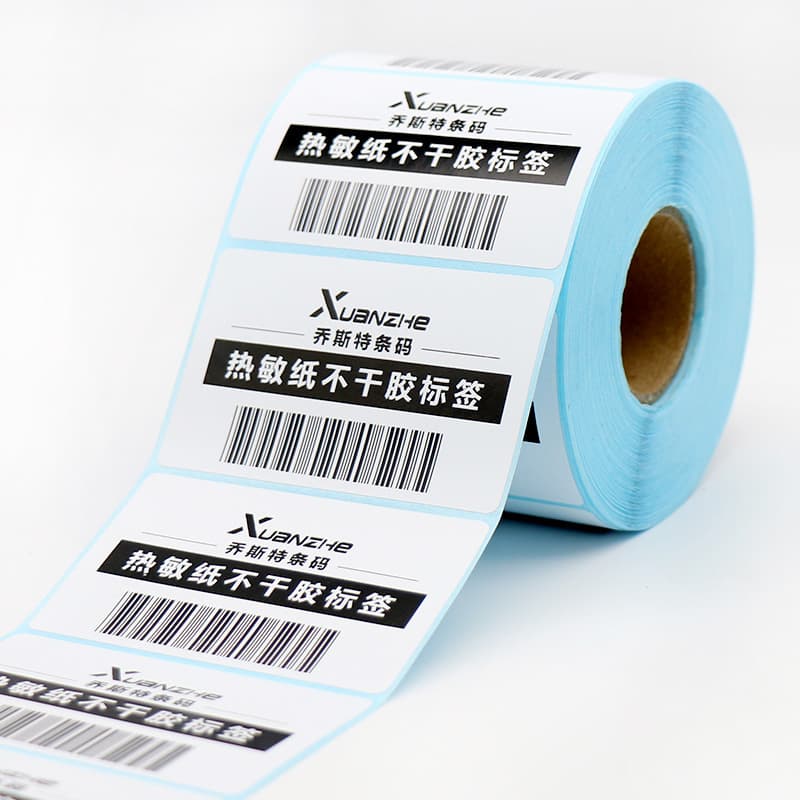 Thermal paper printer label machine coated paper self-adhesive label paper barcode logistics thermal three-proof thermal paper 3