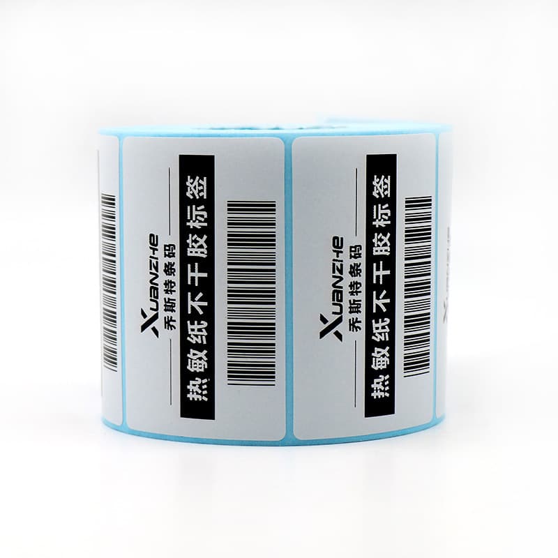 Thermal paper printer label machine coated paper self-adhesive label paper barcode logistics thermal three-proof thermal paper 4