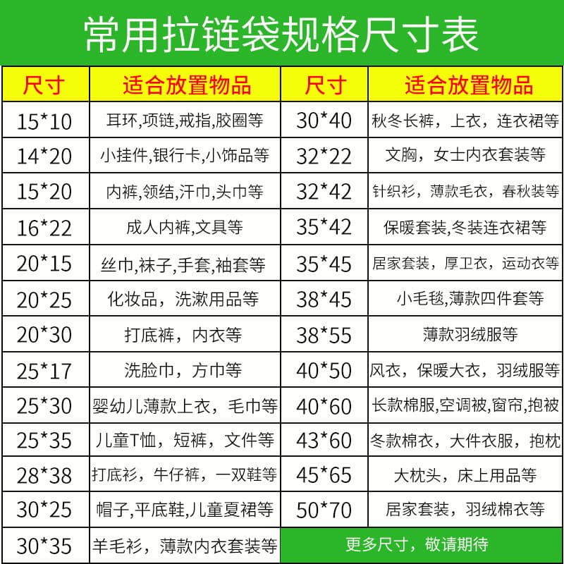 (Wholesale), pack with zipper, plastic matte storage bag, materials set, (Physicals), increased thickness 4