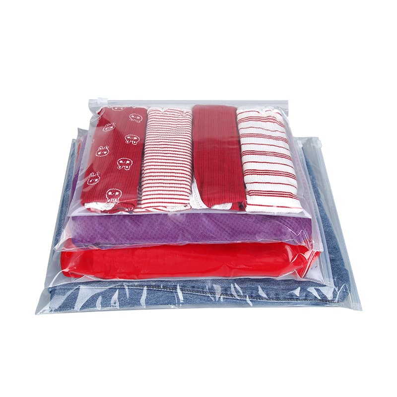 (Wholesale), pack with zipper, plastic matte storage bag, materials set, (Physicals), increased thickness 5