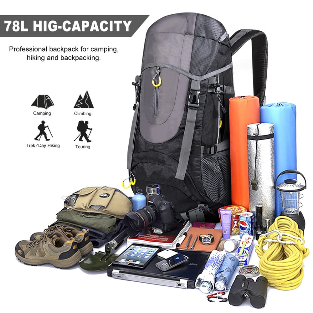 Big capacious backpack solar-powered 5