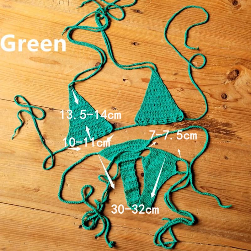 (Cross-border trading), crochet handmade, sexy swimwear, set, 13 colors, European style 2