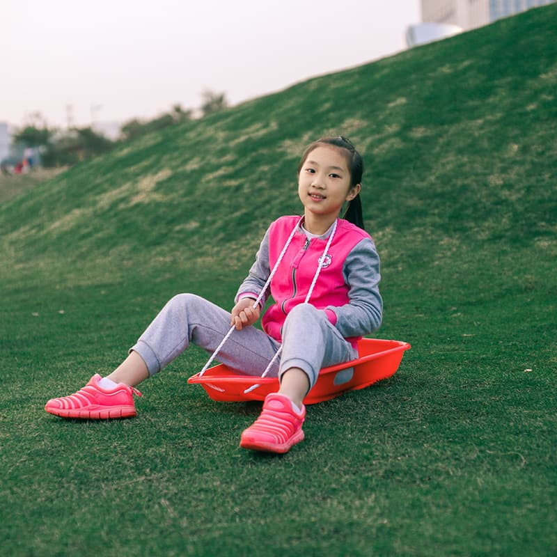 Ship -shaped sloping sandboard skateboard boat 65cm ski thickened slide grass children's skiing board sliding grass chip desert desert 5
