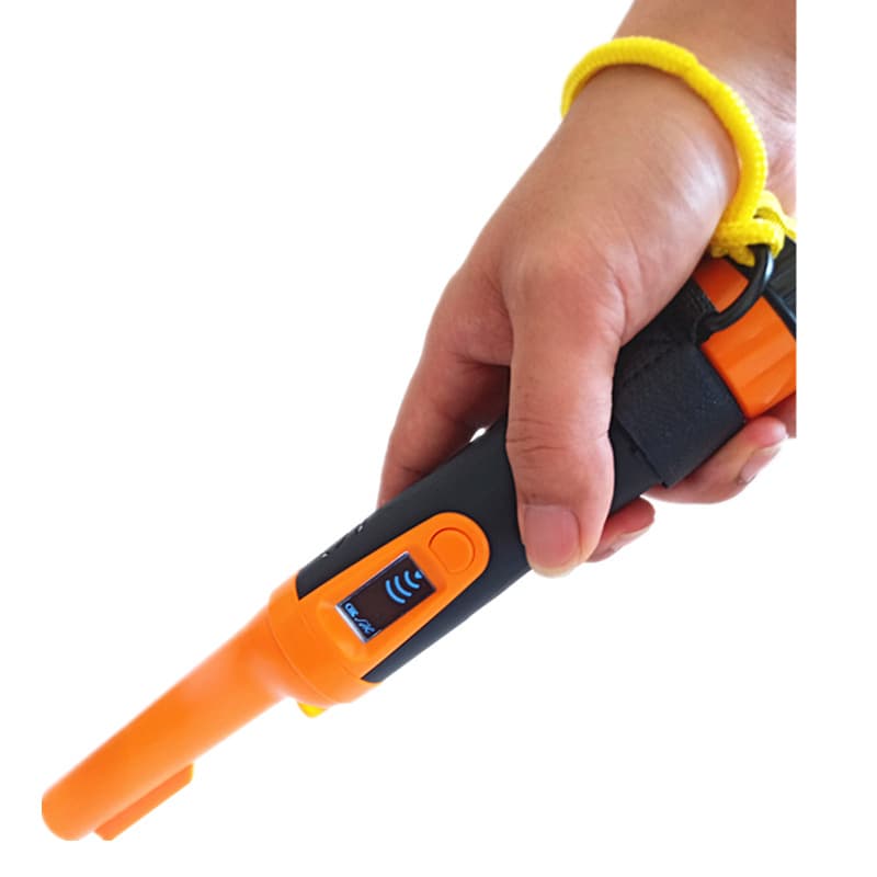 Waterproof hand-holding metal detector HS-10 metal detector positioning stickwater underwater detector screen display 2