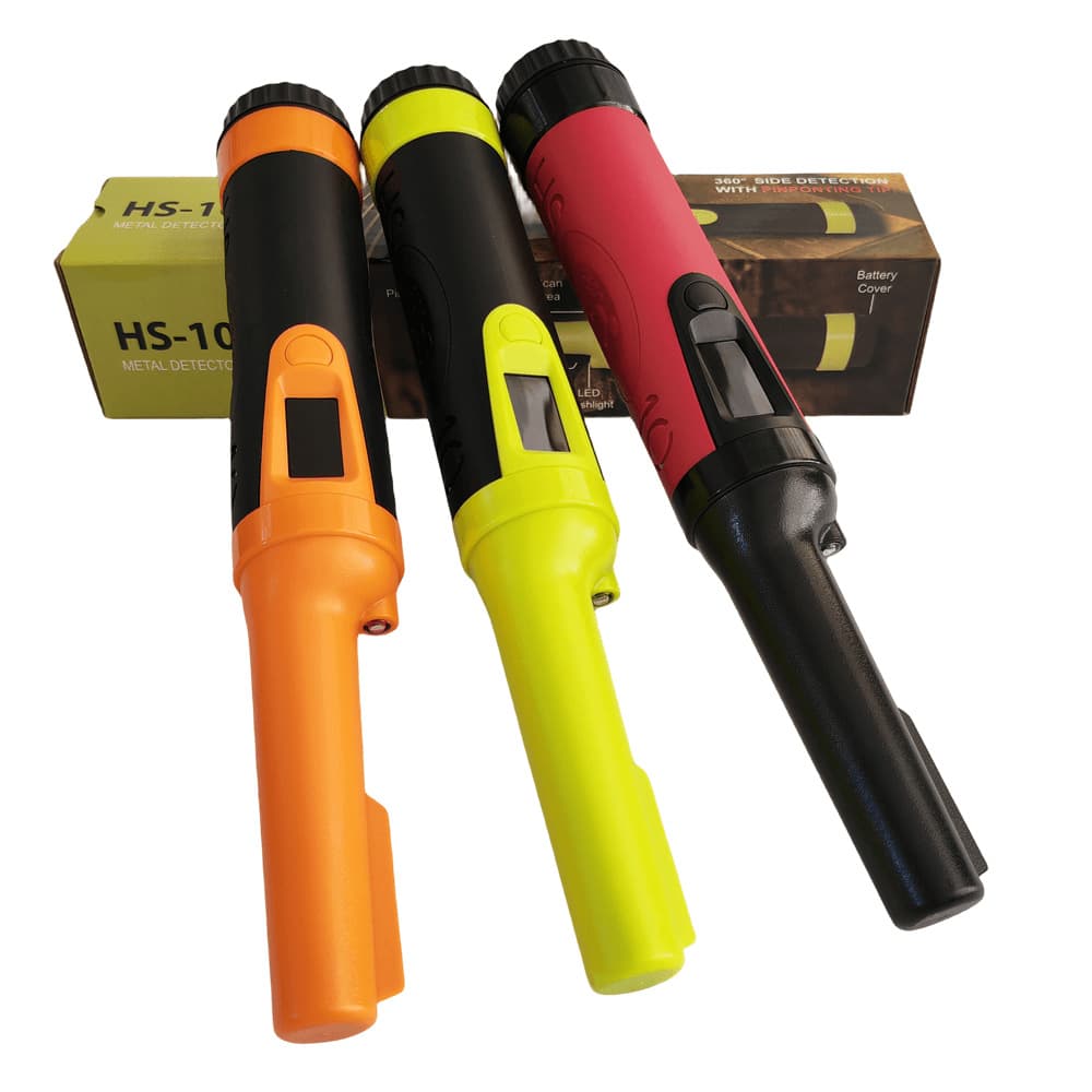 Waterproof hand-holding metal detector HS-10 metal detector positioning stickwater underwater detector screen display 4