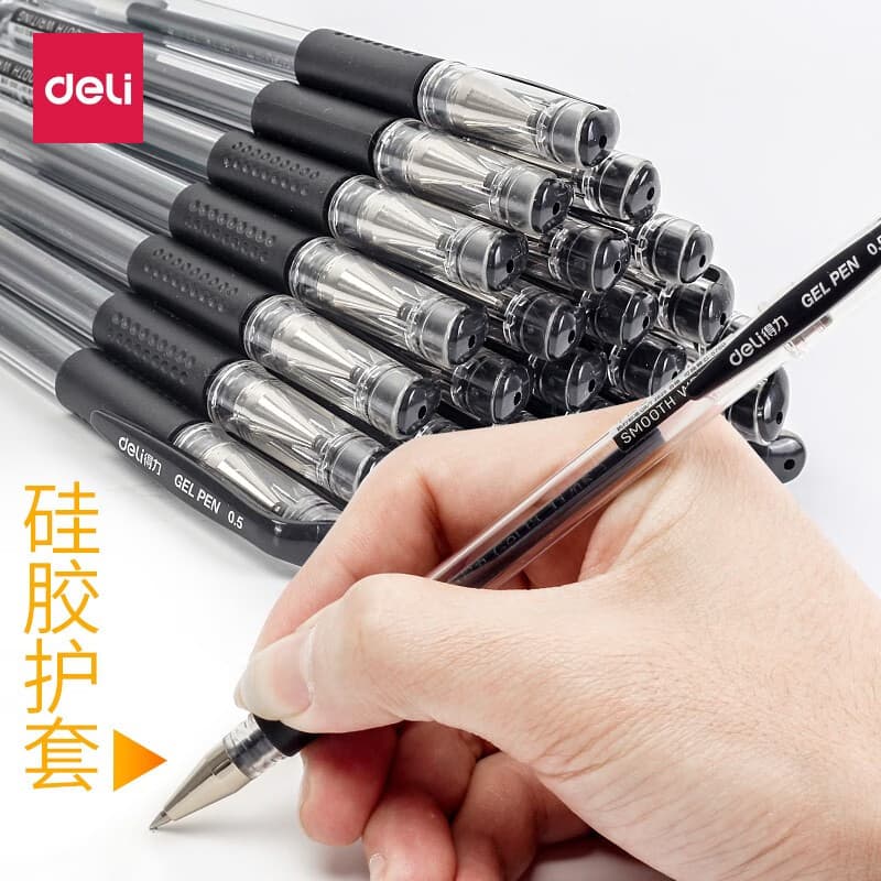 Black red rollerball pen 4