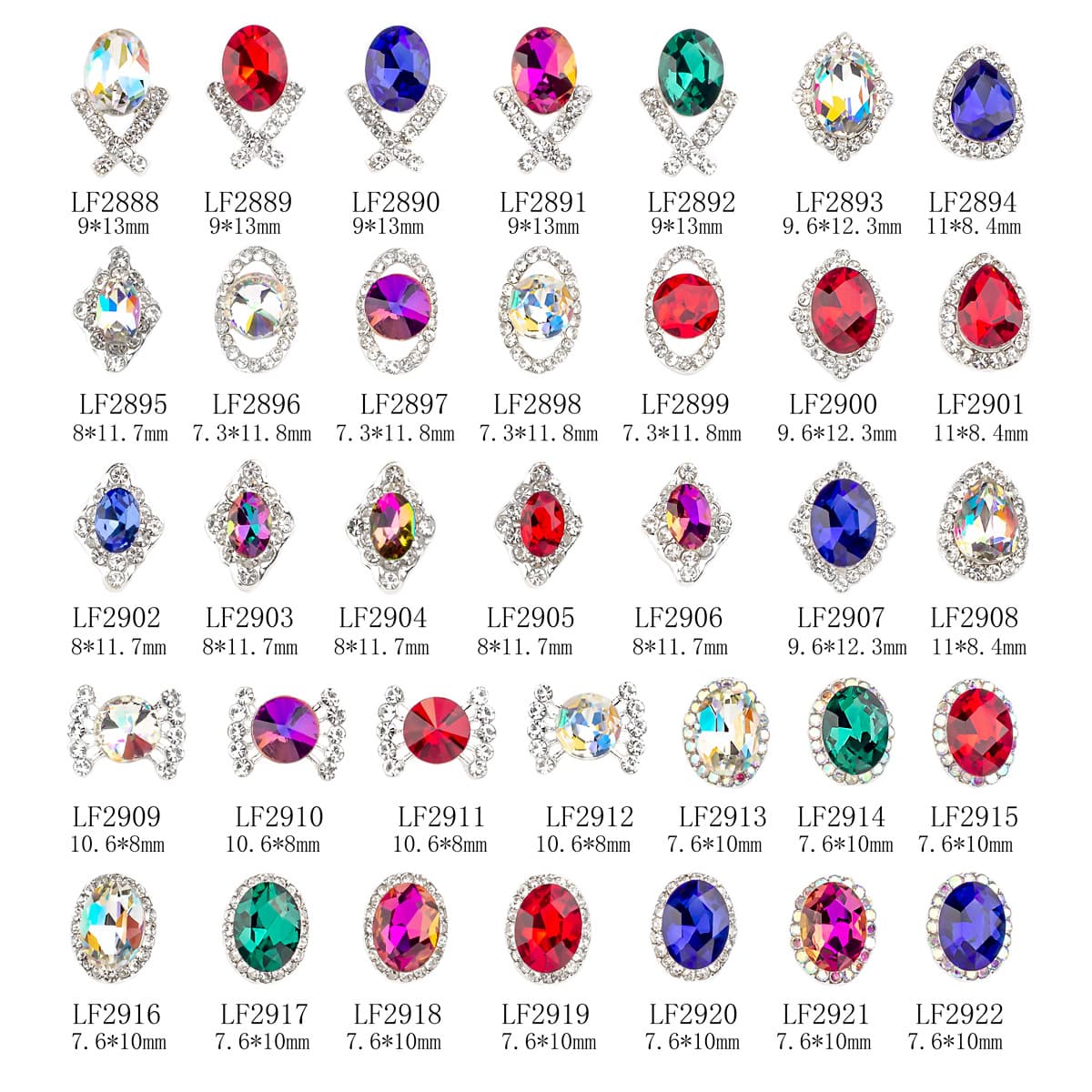 (Cross-border trading), festive nail stickers for nails for bride, accessory for manicure, jewelry, nail decoration, Japanese and Korean 4