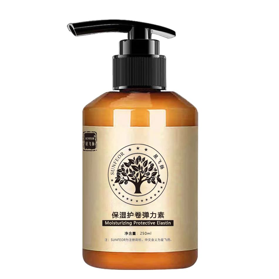 Moroccan wool curls moisturizing perm hair elastic plain curls natural fluffy care care brushed spring 5