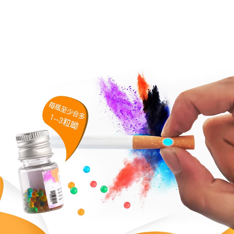 Smoke beaded cigarette cigarette cigarette filtering mouth splash pill fruit flavors DIY male/lady smoke use savory bead 2