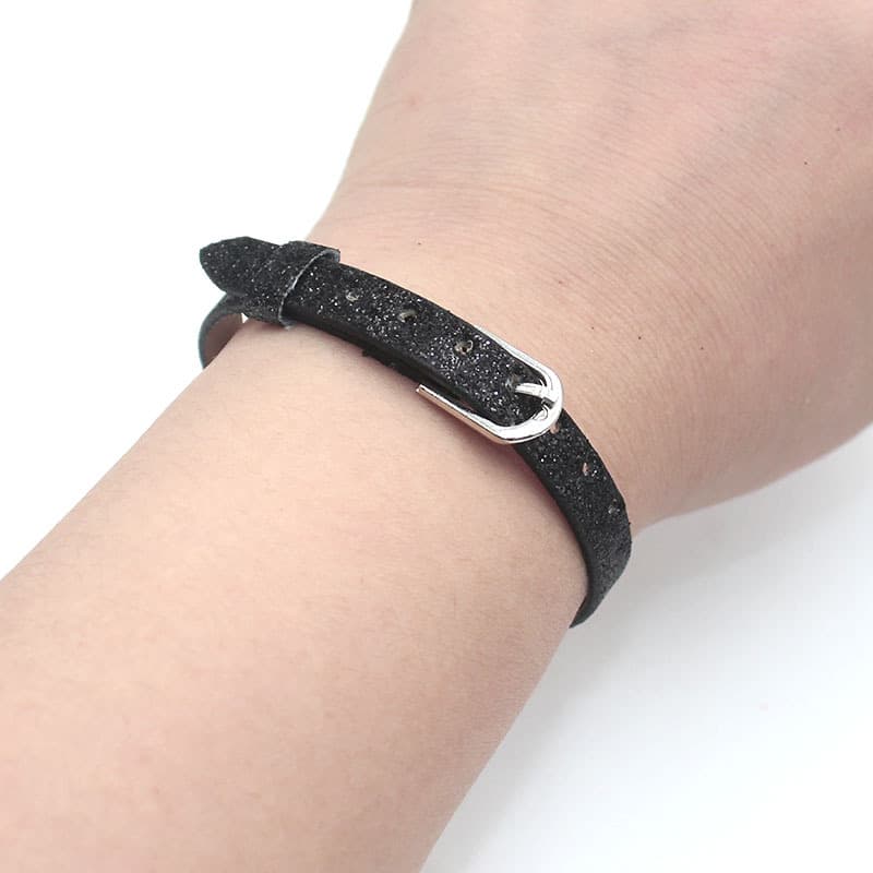 Polyurethane watch strap for men and women, universal belt, pendant with letters, accessory, accessories, DIY 4