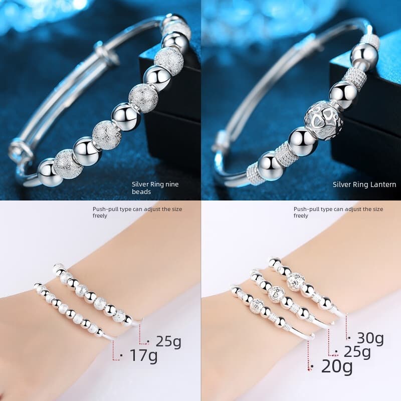 Fashionable beaded bracelet, flashlight, accessory, Korean style, women's style 3