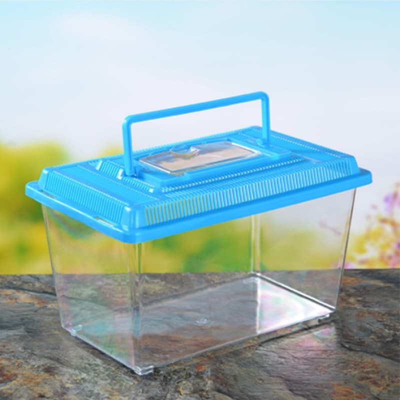 The hamster transport box with a cage with a cage with a cage and a mini to separate the security inspection and go out to carry the cage 3