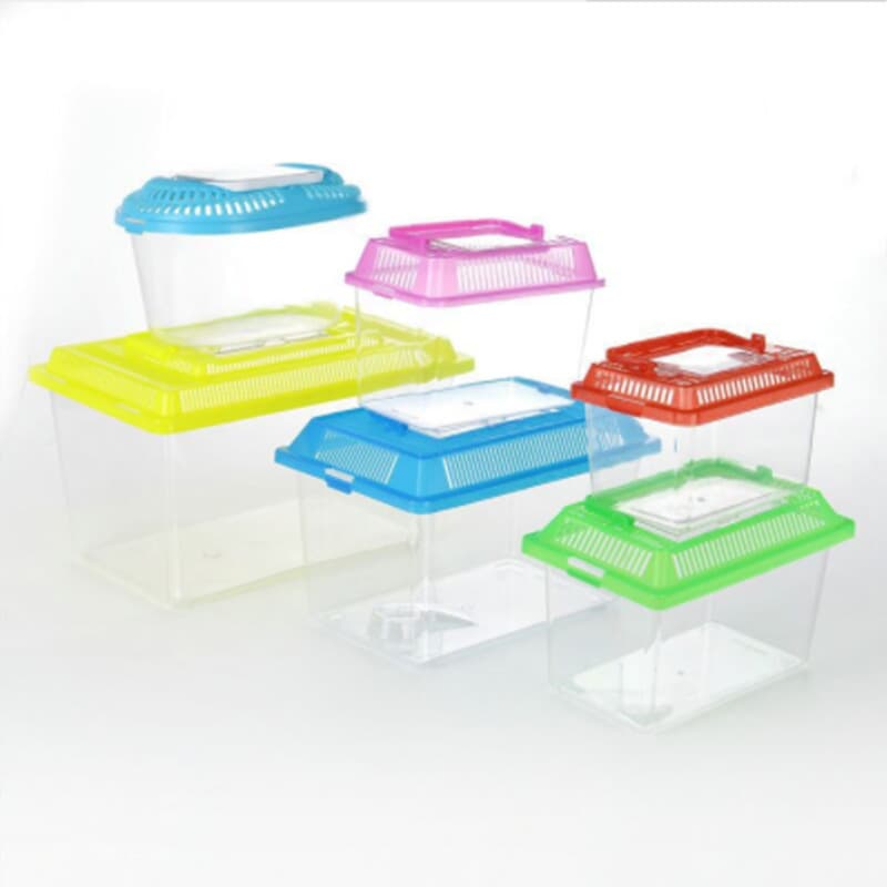 The hamster transport box with a cage with a cage with a cage and a mini to separate the security inspection and go out to carry the cage 5