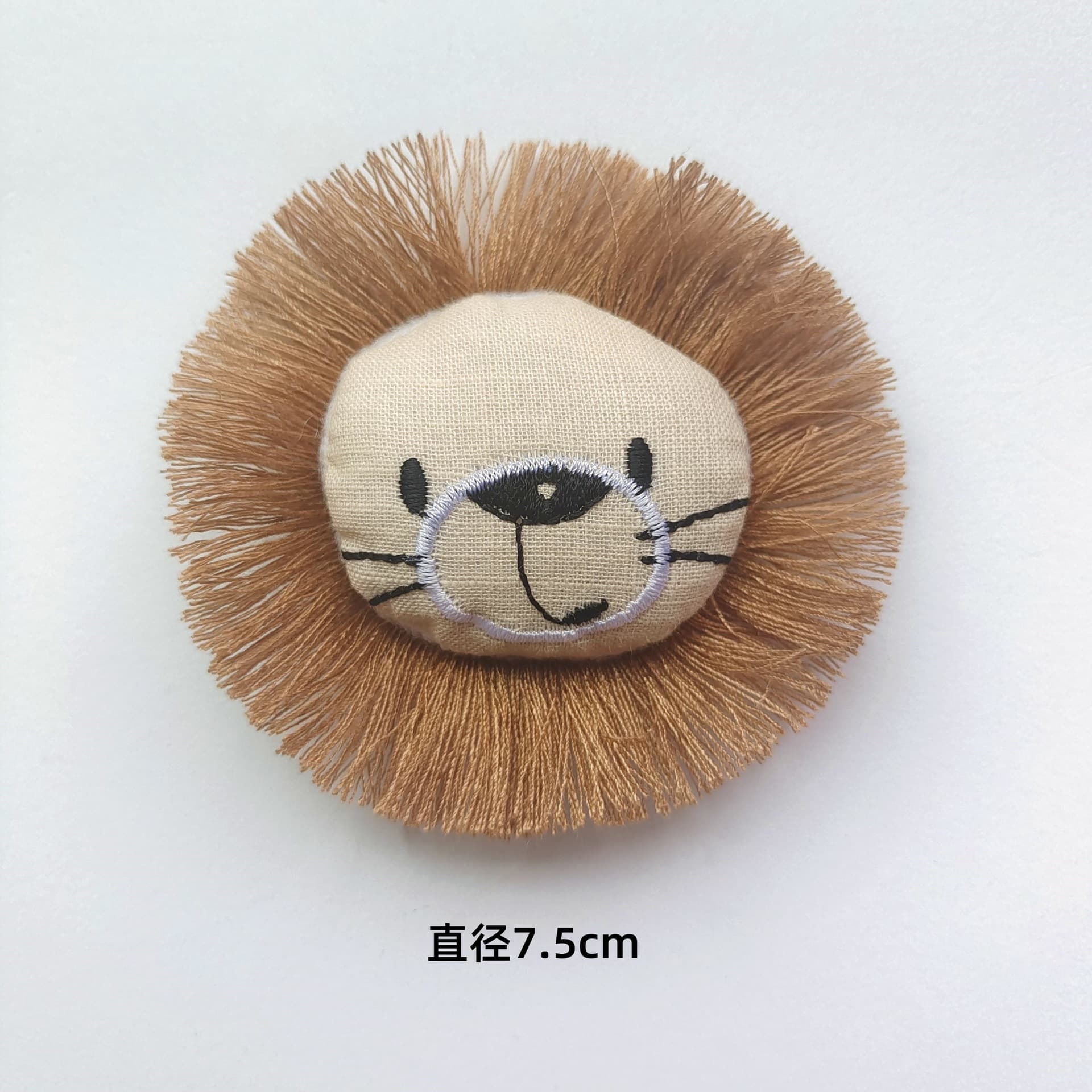 Cartoon plush cute brooch, dinosaur, accessory, children's doll, DIY 4