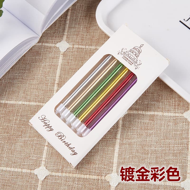 (Wholesale), golden candle, pencil, pack 3