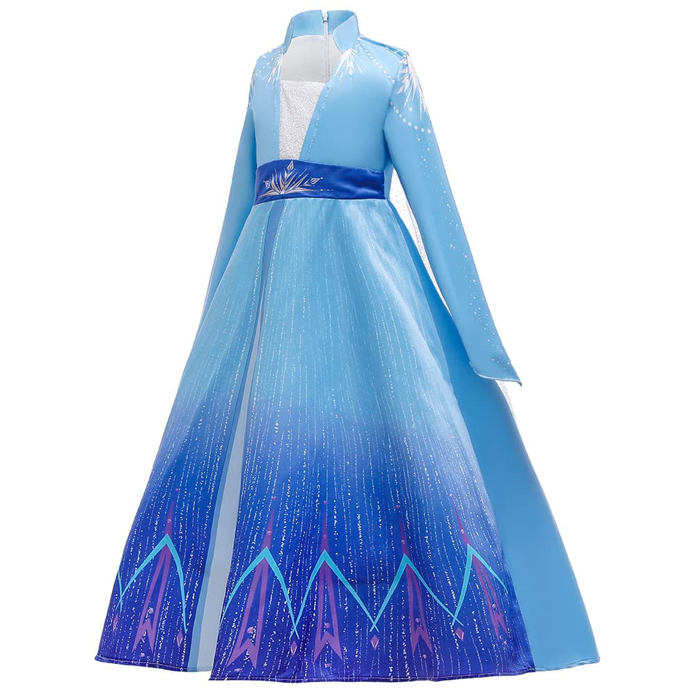 Children's evening dress, long-sleeve, suit, “Frozen”, princess style 3