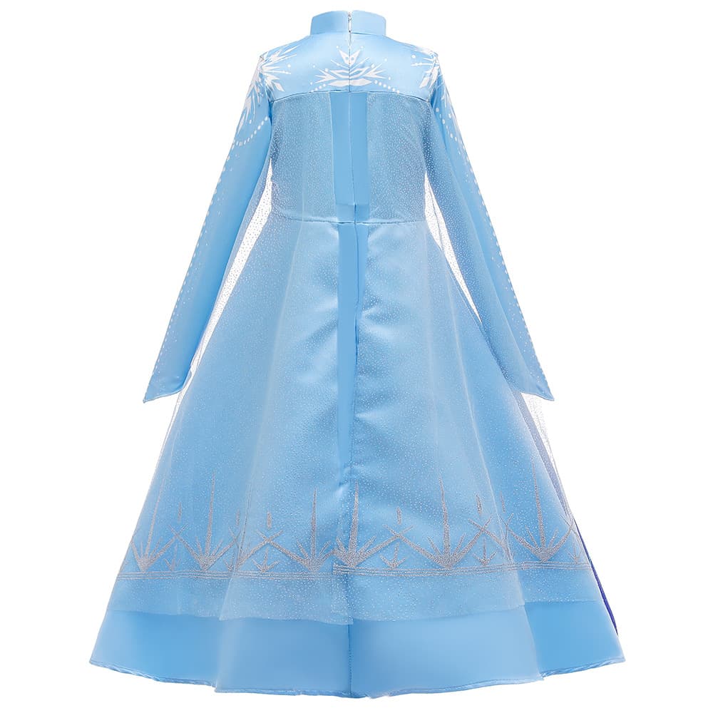 Children's evening dress, long-sleeve, suit, “Frozen”, princess style 4