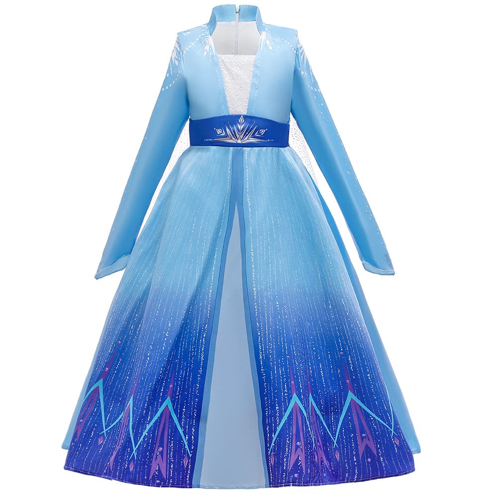 Children's evening dress, long-sleeve, suit, “Frozen”, princess style 5