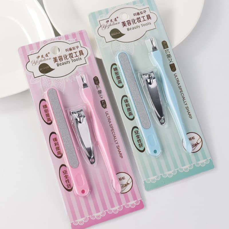(Wholesale), set for nails, direct factory sales, 3 pieces 4
