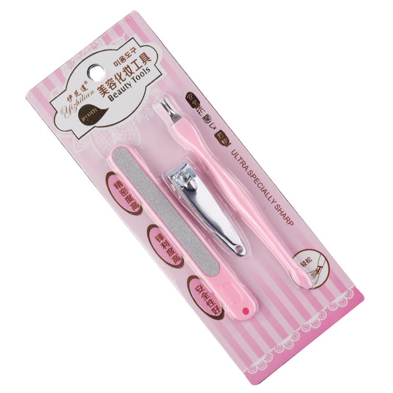 (Wholesale), set for nails, direct factory sales, 3 pieces 5
