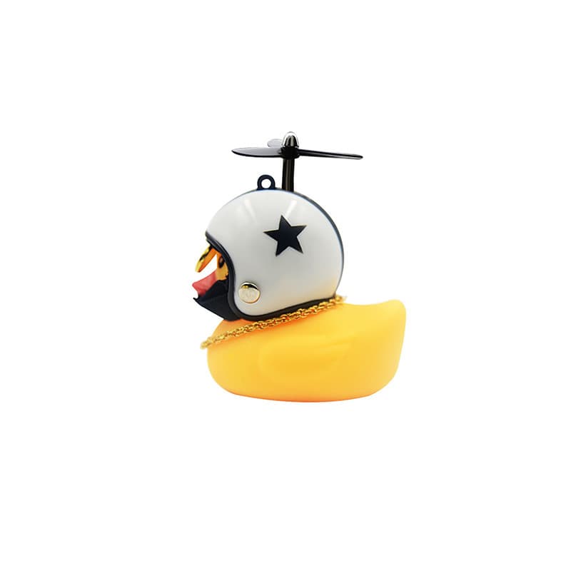 Broken Duck Duck Motor Auto Internet Red Wear helmet Douyin Duck Duck Duck Duck Car Inner turbine Duck 5