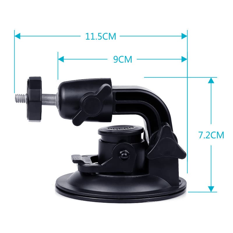 GOPRO accessories 9cm diameter large camera suction cup sports camera accessories car suction cup strong suction cup 4