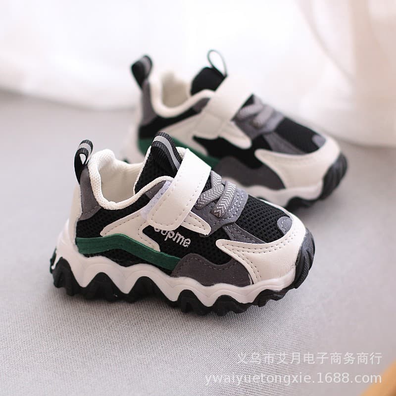 Spring and Autumn Baby Soft Sole Toddler Shoes Men's Children's Sports Shoes Baby Girls Small Shoes 1-3 Years 2