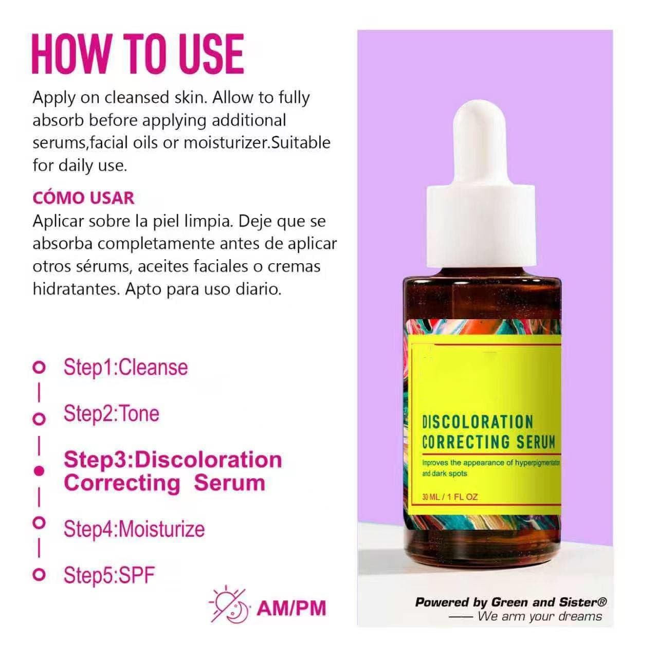 (Cross-border trading), cosmetic tranexamic acid for face contains niacin, serum, Aliexpress, vitamin C 4