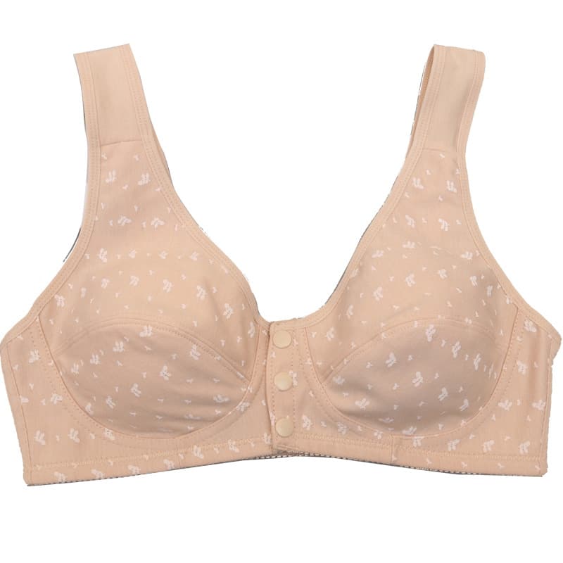(Wholesale), thin underwear, tank top, sponge wireless bra, for middle age, plus size 5