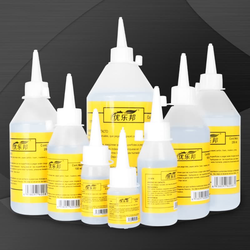 Handmade DIY alcohol glue without weaving 30ml alcohol color glue, transparent soft glue, hemp, buttons, alcohol glue 2