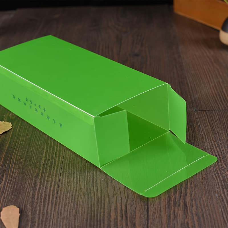 Tea PVC printing packaging PET data cable plastic box plus PVC electronic product sucking inner box