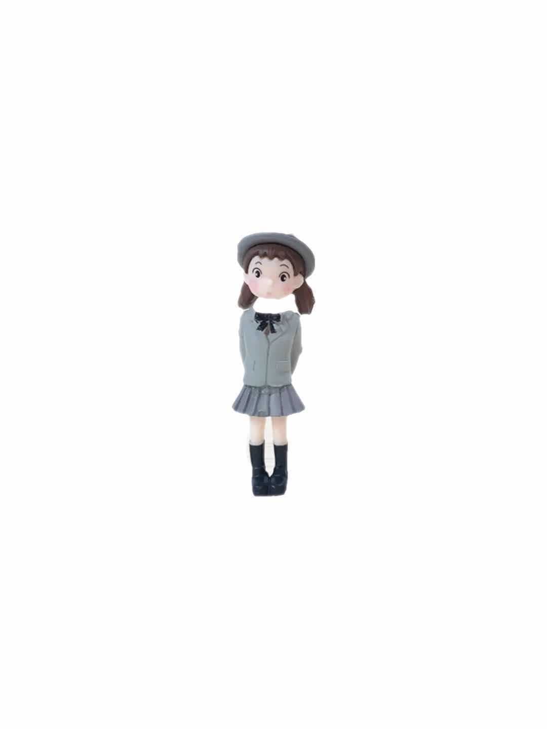 Cartoon doll for students, keychain PVC, micro landscape, new collection 5