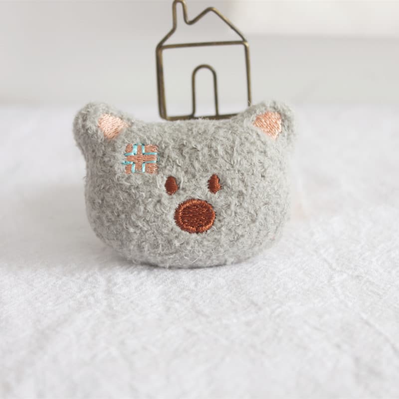 Cartoon plush doll, brooch, pin, badge, accessory, panda, cat 3