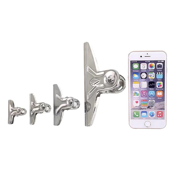Factory price wholesale clip book clip stainless steel clip metal clip test paper information iron clip number 5 round head clip 5