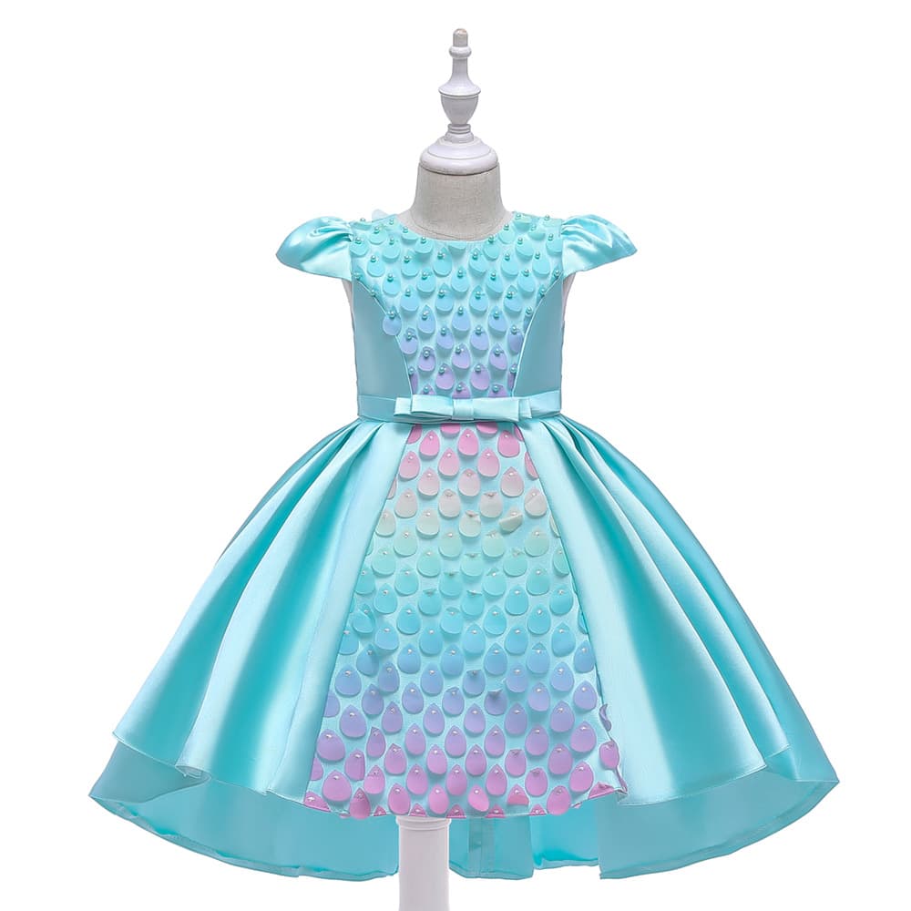 (Cross-border trading), children's dress, small princess costume with bow, tutu skirt 5
