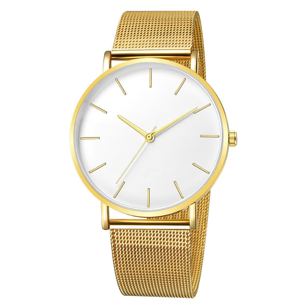 (Cross-border trading), fashionable quartz universal swiss watch for men and women, simple and elegant design, (Physicals) 5