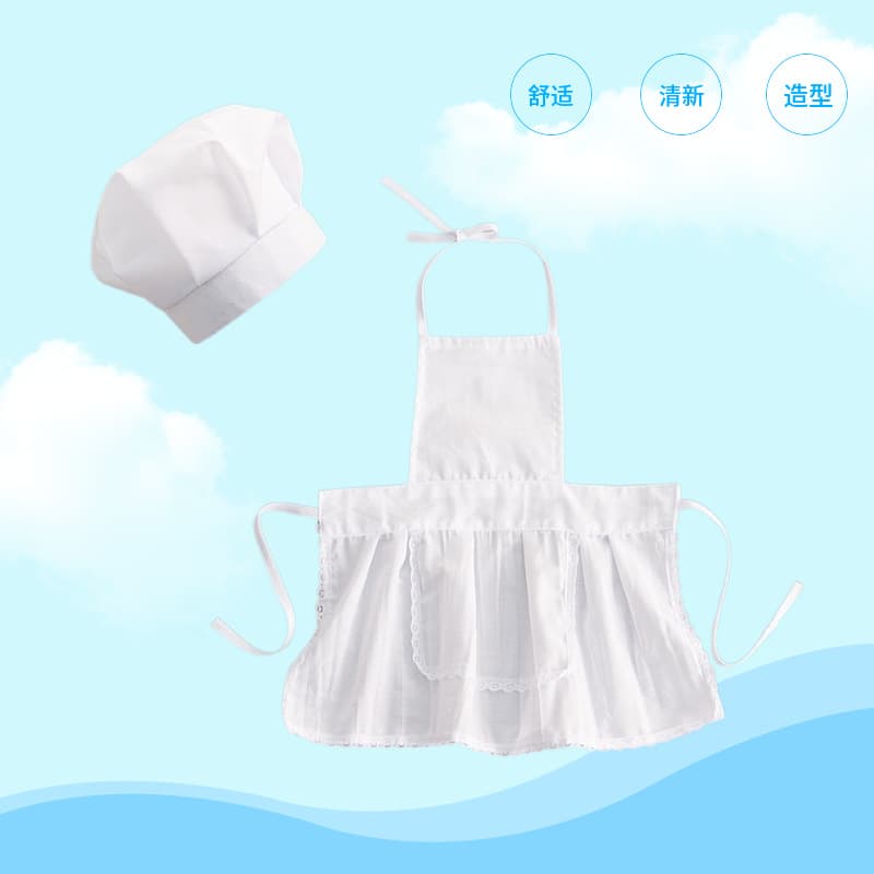 Photography props, kitchen, white apron, jewelry, new collection, cosplay 4