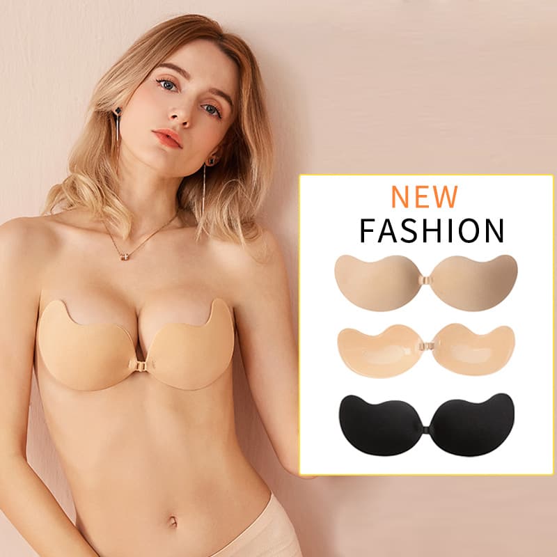 Bra, silicone thin breathable nipple stickers, invisible underwear 4