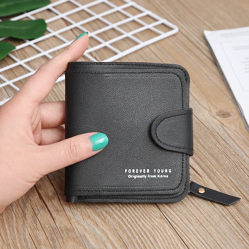 Short wallet, shoulder bag, capacious card holder, storage system, Korean style 2