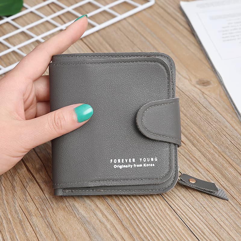 Short wallet, shoulder bag, capacious card holder, storage system, Korean style 3