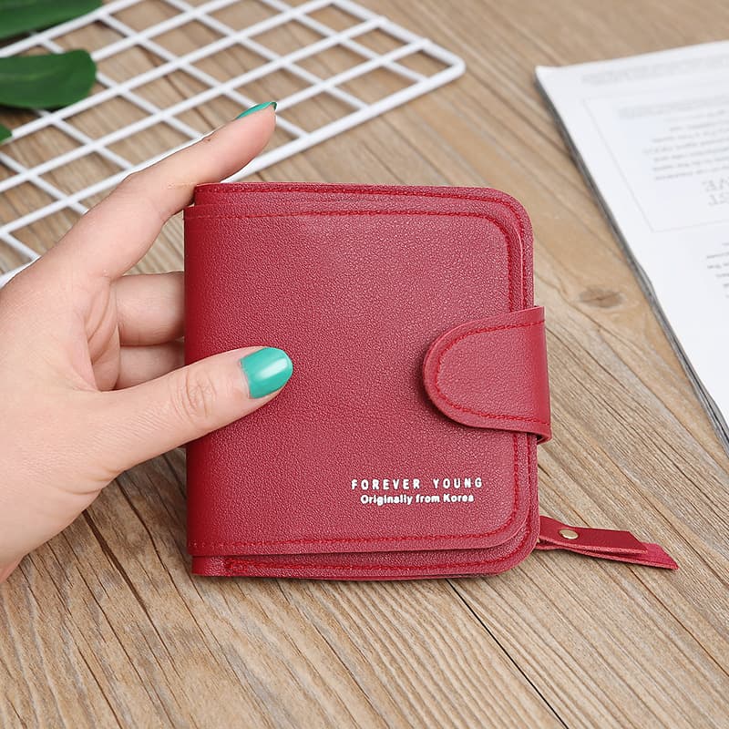 Short wallet, shoulder bag, capacious card holder, storage system, Korean style 4
