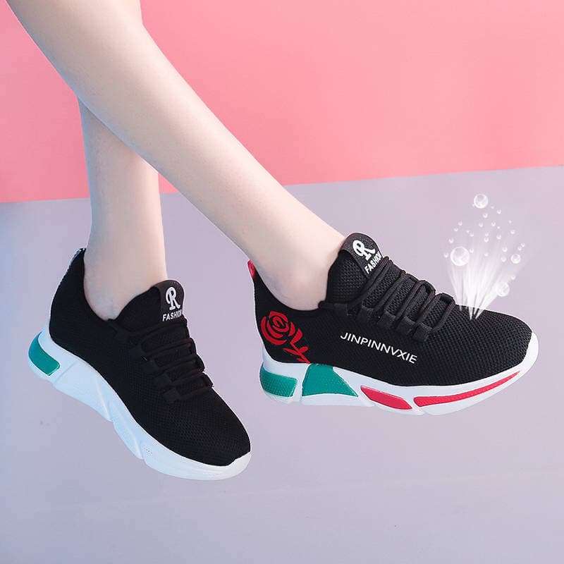 (Cross-border trading), sneakers for leisure, breathable insulated walking shoes, dropshipping available, made with flyknit technology, soft sole 3