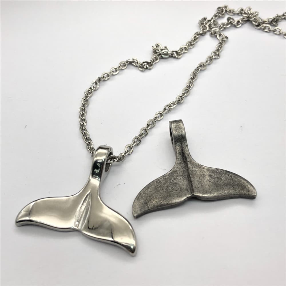 Necklace stainless steel, sophisticated pendant, chain, accessory, accessories, DIY 4