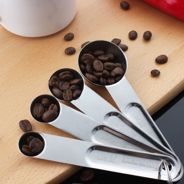 (Cross-border trading), measuring cup stainless steel, measuring spoon scaled, coffee milk powder, custom-made 2