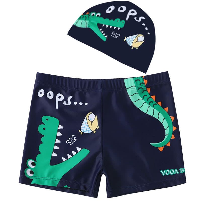 Children's cartoon trousers, swimwear, elastic set for boys, for teenagers 4