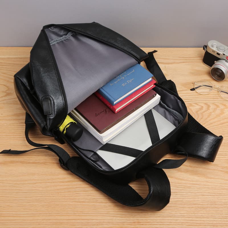 Feisha Polyurethane Sports Backpack for Men with Laptop Compartment 5