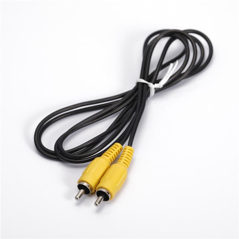 Factory direct sales one -to -one RCA lotus line 1.5m video coaxial audio cable all -copper AV line audio video cable 2