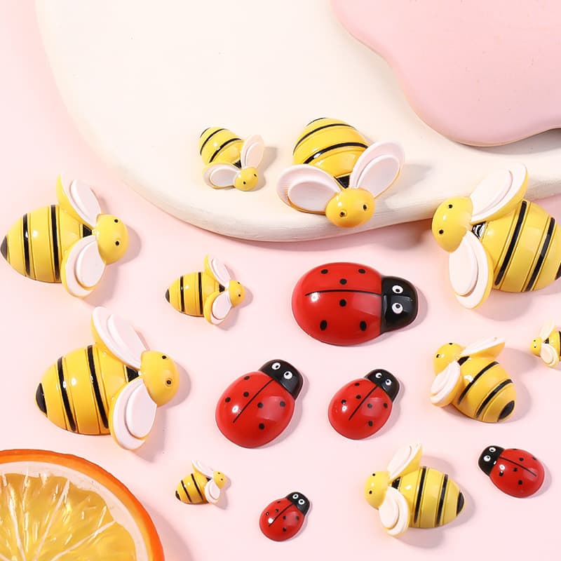 Cartoon accessories, hair accessory, children's cream hairgrip, phone case, DIY 3