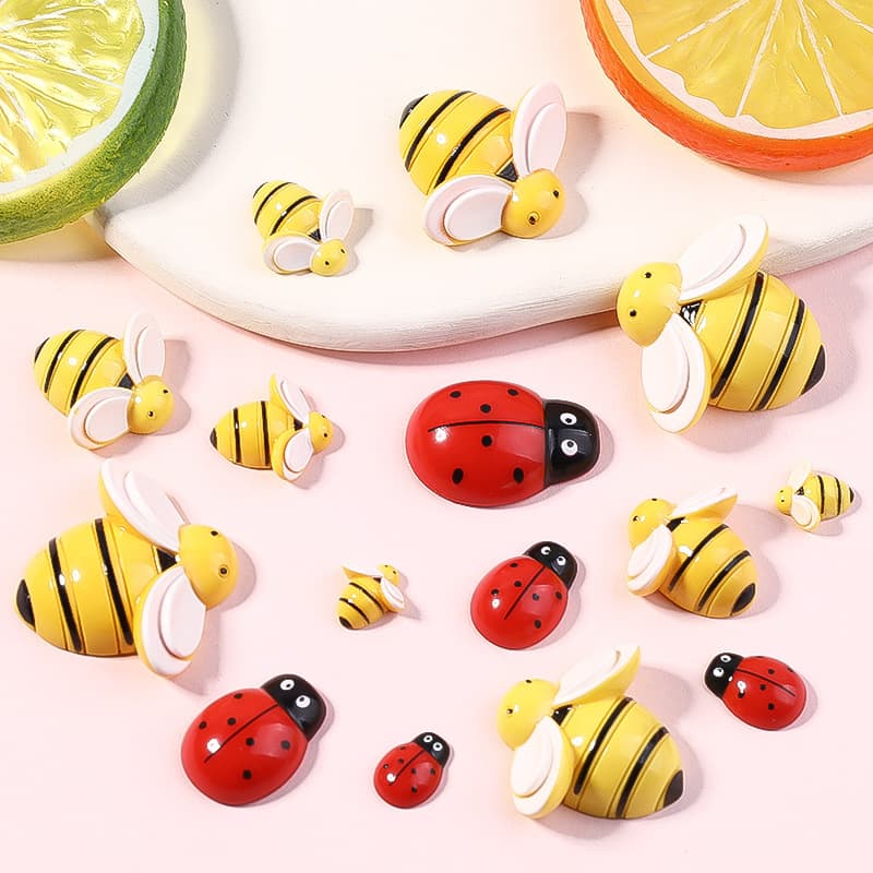 Cartoon accessories, hair accessory, children's cream hairgrip, phone case, DIY 4