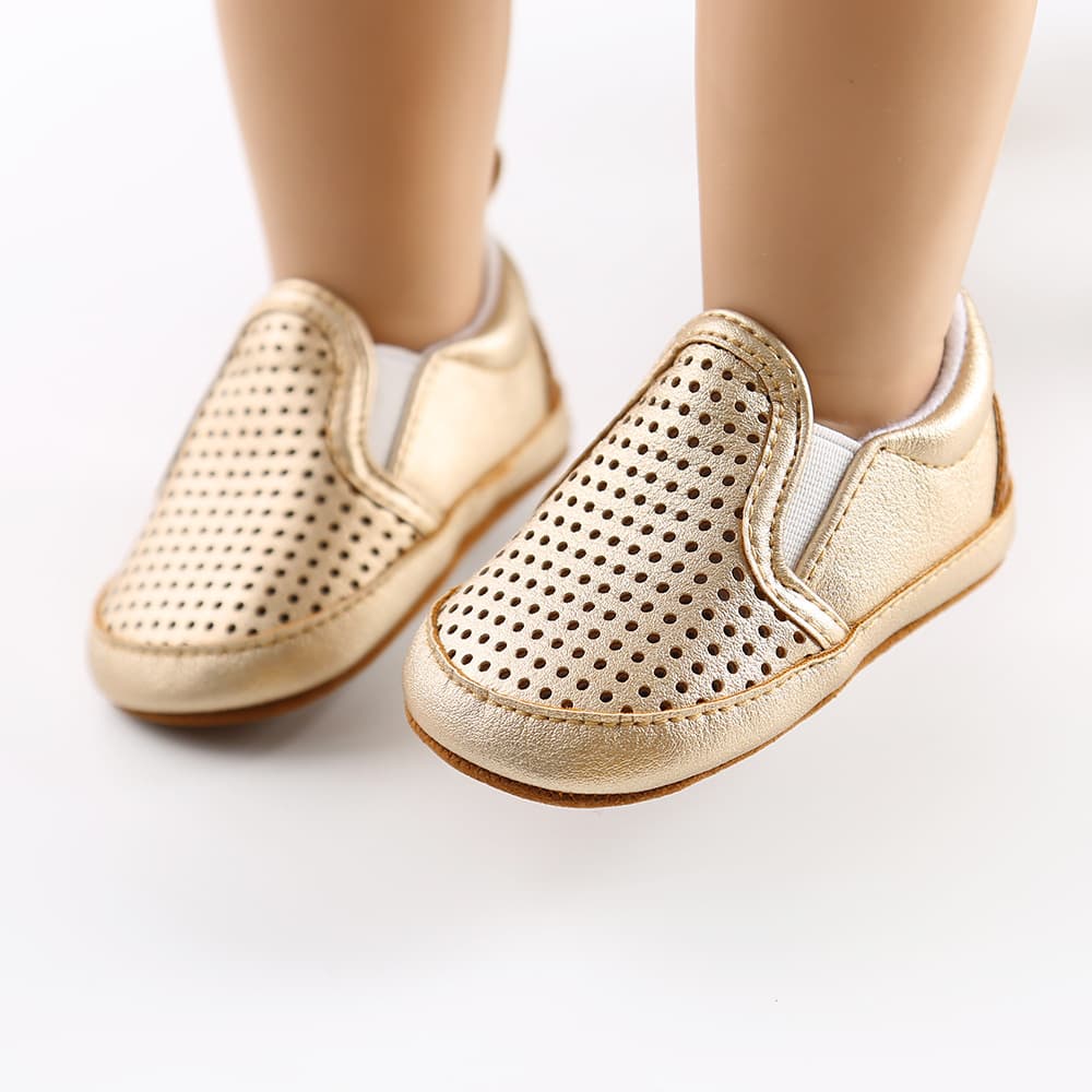 Myggpp customized gold baby shoes baby shoes princess shoes 2